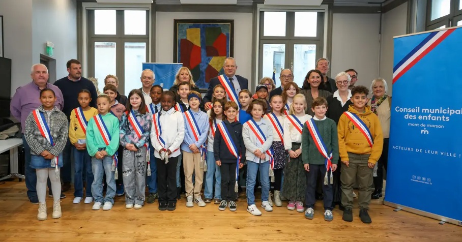 Photo du Conseil municipal des enfants de Mont-de-Marsan
