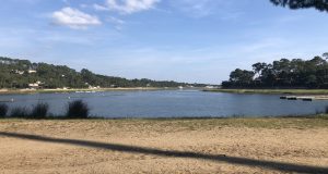 Le fond du lac d'Hossegor