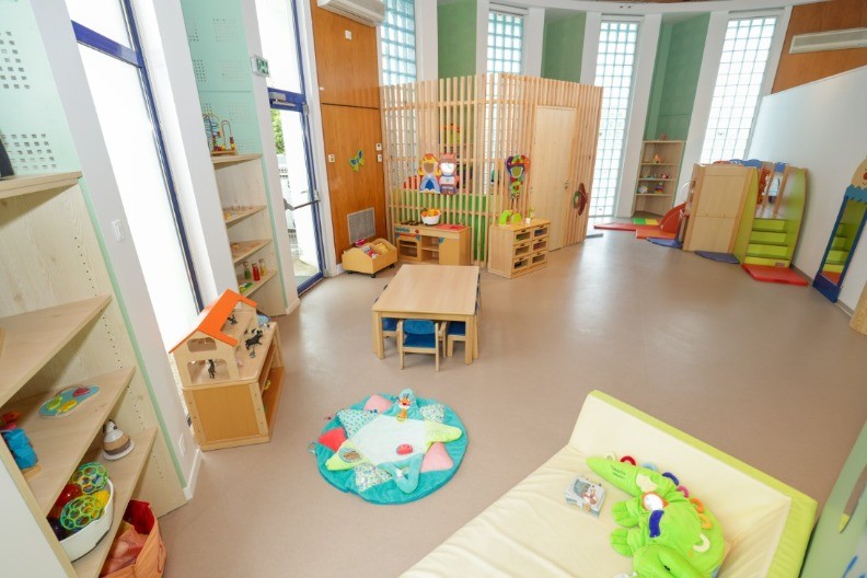 La nouvelle salle dédiée à la petite enfance à Dax.