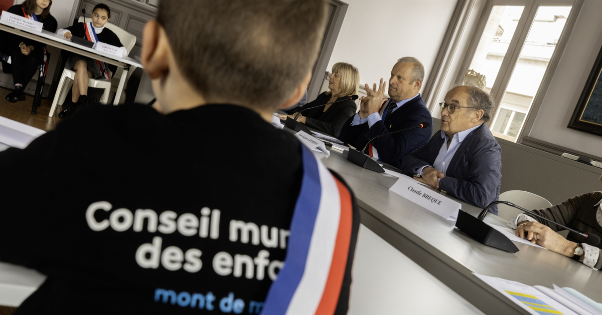Conseil municipal d'enfants, Mont-de-Marsan.