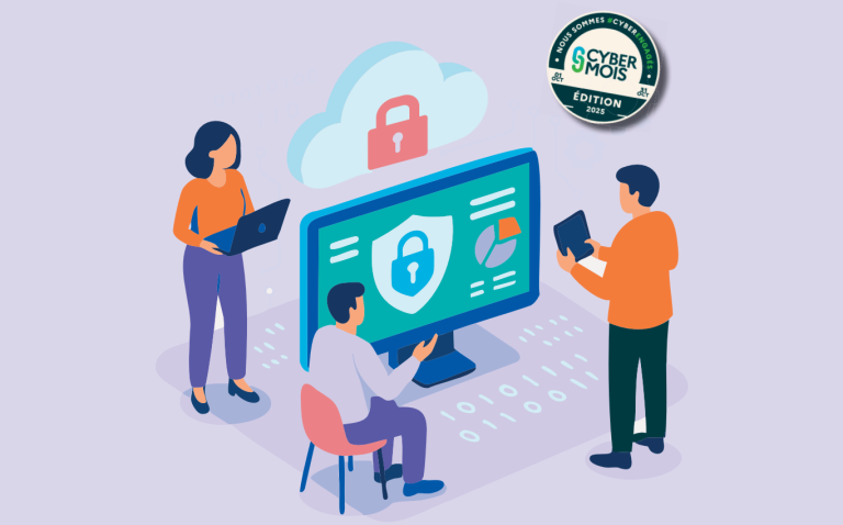 Affiche Cybersécurité PME TPE Landes.