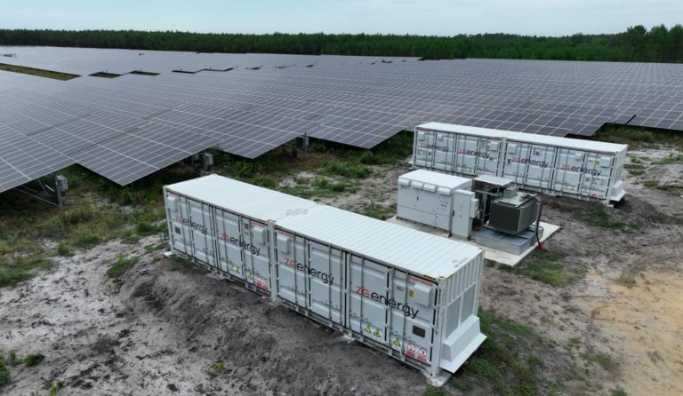 La nouvelle centrale solaire de Vert