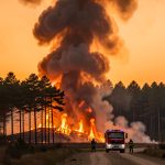 Incendie dans les Landes de Gascogne : un village sous la menace