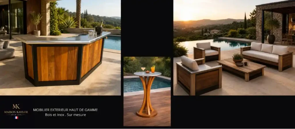 Mobilier extérieur 
de la Maison Kaylor