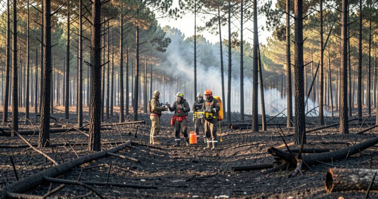 Incendie à Biscarrosse : la solidarité s'organise pour sauver la faune