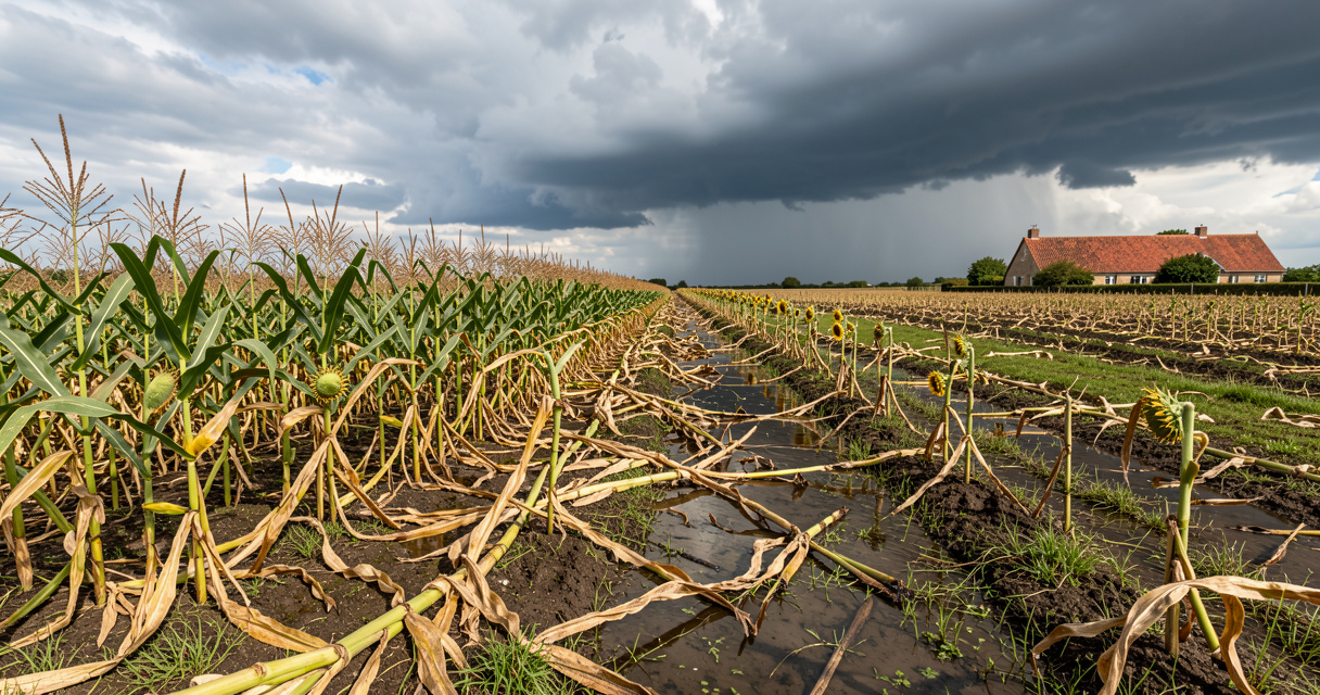 Orages dans les Landes : déclarez vos pertes agricoles